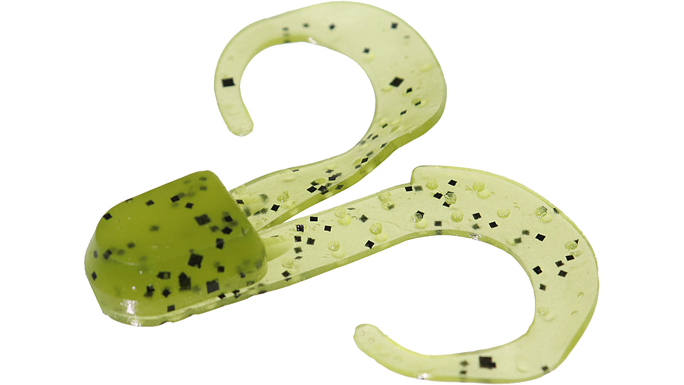 Zoom Swimmin Chunk Jig Trailer, 10 Pack, 3in, Watermelon Seed, 043019X
