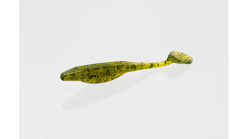 Zoom Swimmin' Super Fluke Jr Swimbaits, 10, 4in, Watermelon Seed, 117019-SP