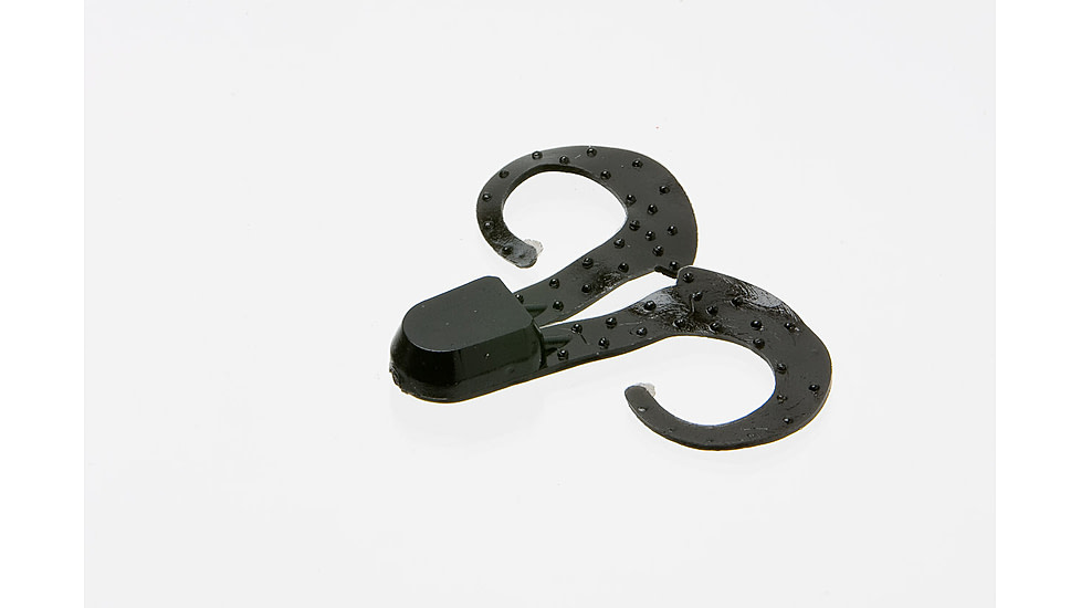 Zoom Swimminft Chunk Swimbaits, 10, 3in, Black, 043038-SP