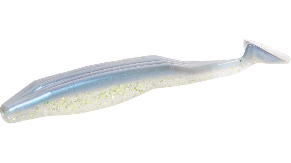 Zoom Swimmin'Super Fluke Swimbaits, 5, 5in, Sexy Shad, 116354