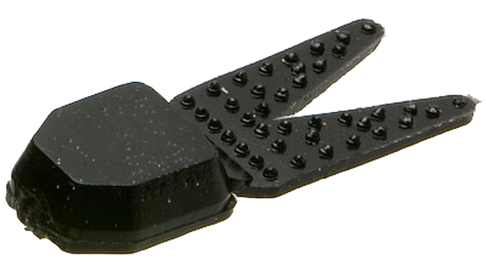 Zoom Tiny Chunk Jig Trailer, 5 Pack, 2in, Black, 029038X