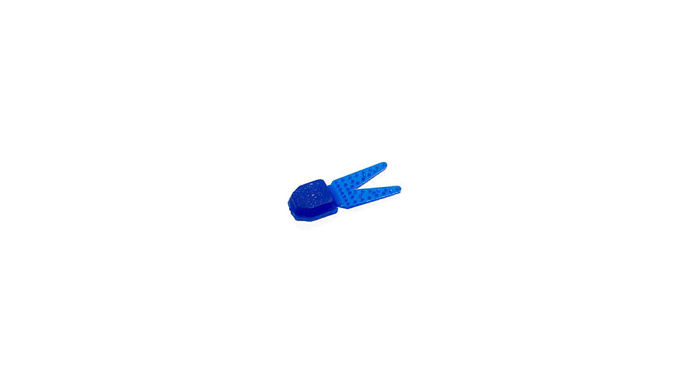 Zoom Tiny Chunk Jig Trailer, 5 Pack, 2in, Flippin Blue, 029066X