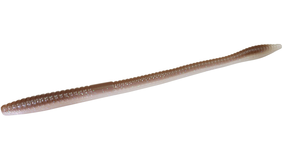 Zoom Trick Worm, 20 Pack, 6.5in, Ghost Herring, 006433X