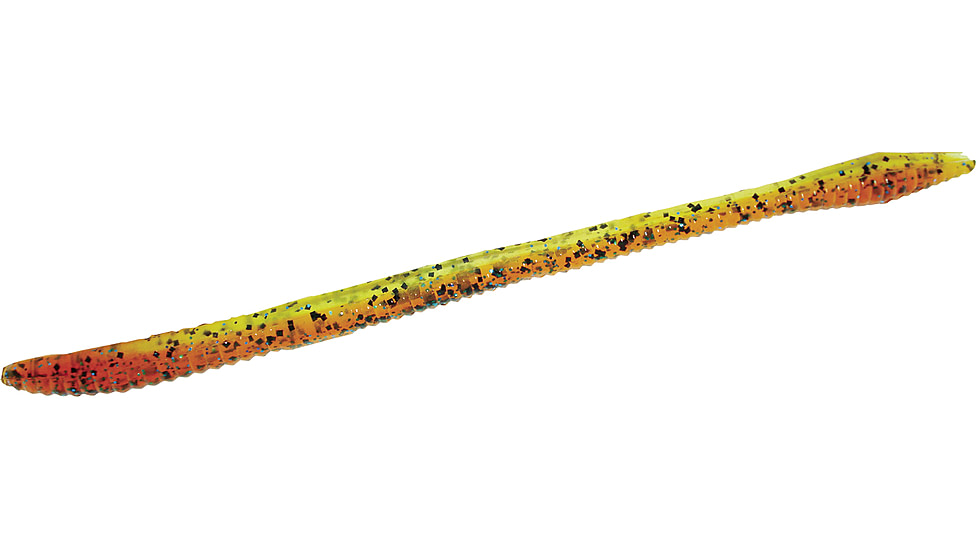 Zoom Trick Worm, 20 Pack, 6.5in, Grasshopper, 006155X