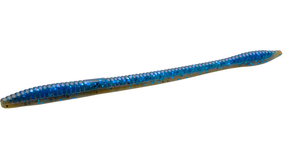 Zoom Trick Worm, 20 Pack, 6.5in, Okeechobee Craw, 6251