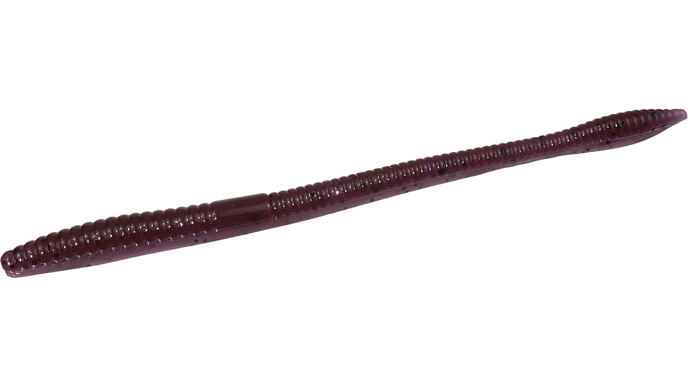 Zoom Trick Worm, 20 Pack, 6.5in, Purple Pumpkin, 006432X