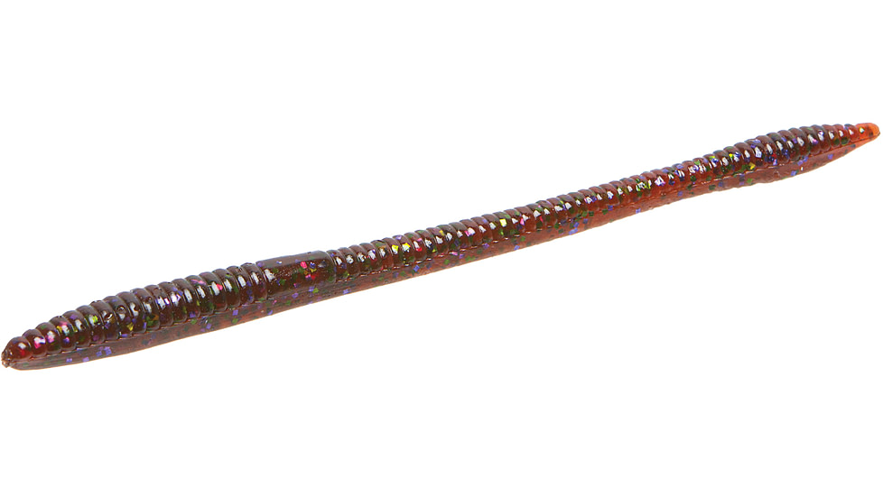 Zoom Trick Worm, 20 Pack, 6.5in, Scuppernong Candy, 006326X