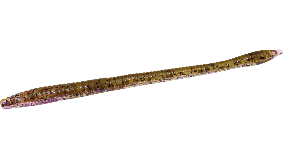 Zoom Trick Worm, 20 Pack, 6.5in, Spot On, 006428X