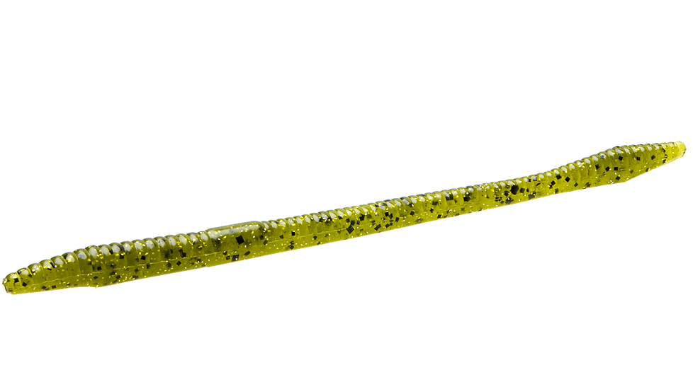 Zoom Trick Worm, 20 Pack, 6.5in, Watermelon Gold Glitter, 006141X