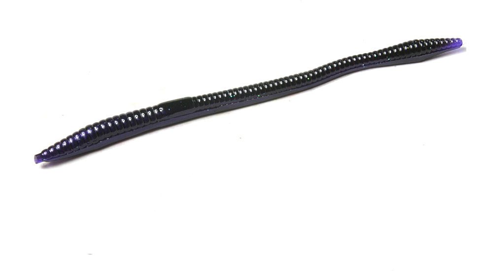 Zoom Trick Worm Worm, 20, 6.5in, Gooseberry, 006340-SP
