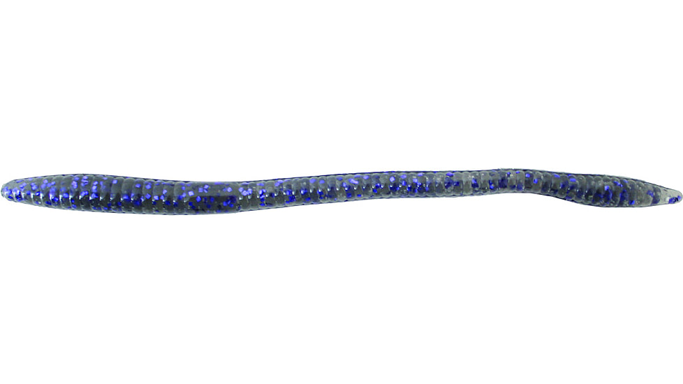 Zoom Trick Worm Worm, 20, 6.5in, Smoke Purple, 006010-SP