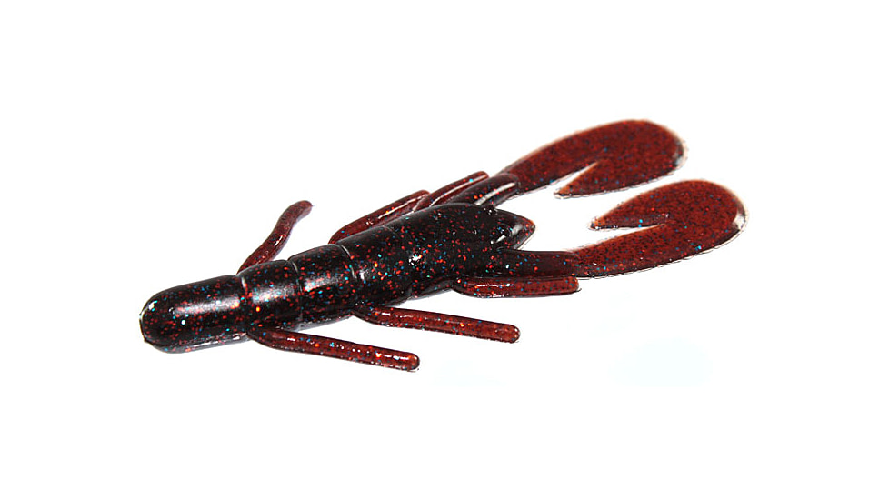 Zoom U-V Speed Craw, 12 Pack, 3.5in, Glitter Bomb, 080392X