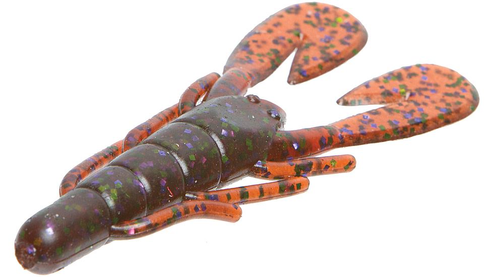 Zoom U-V Speed Craw, 12 Pack, 3.5in, Scuppernong Candy, 080326X