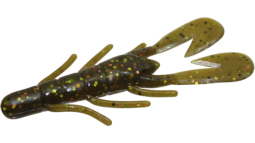 Zoom U-V Speed Craw, 12 Pack, 3.5in, Yabby Mudbug, 080366X