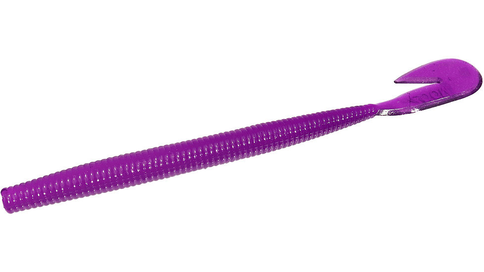 Zoom U-V Speed Worm, 15 Pack, 6in, Old Purple, 018065X