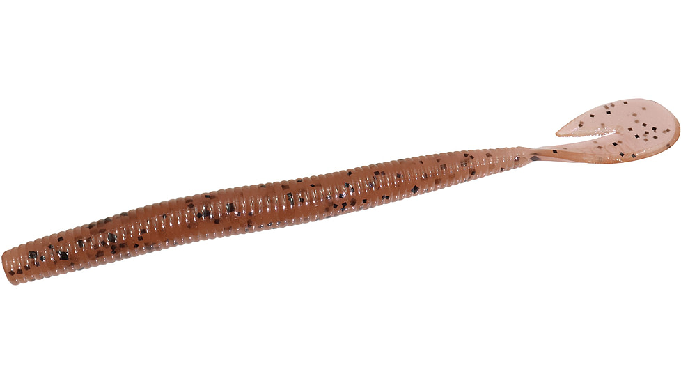 Zoom U-V Speed Worm, 15 Pack, 6in, Pumpkin, 018013X