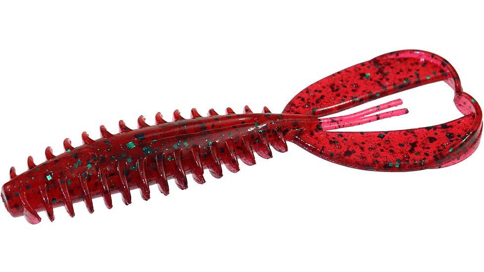 Zoom Z-Craw, 6 Pack, 4.5in, Red Bug, 127021X