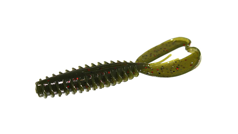 Zoom Z-Craw Jr, 8 Pack, 3.5in, Avocado, 130147X
