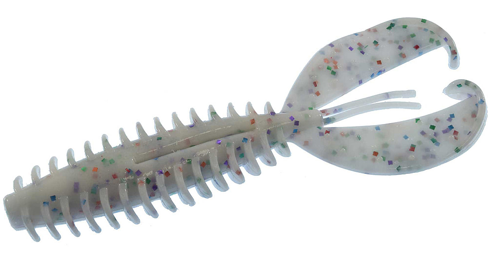 Zoom Z-Craw Jr, 8 Pack, 3.5in, Birthday Cake, 130415X