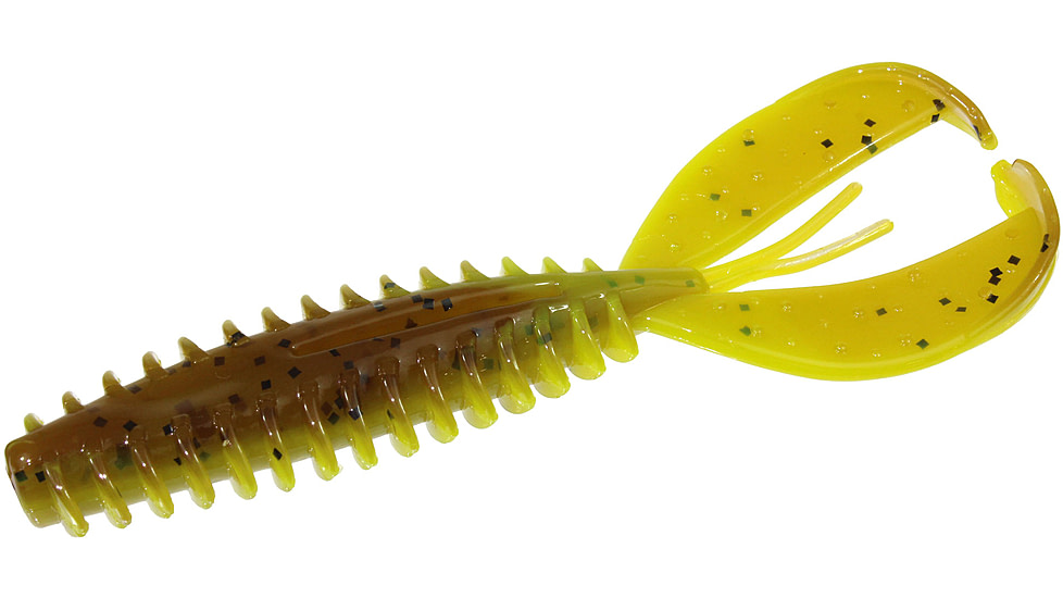 Zoom Z-Craw Jr, 8 Pack, 3.5in, Bullfrog, 130257X