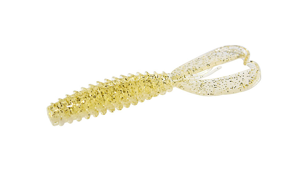 Zoom Z-Craw Jr, 8 Pack, 3.5in, Fools Gold, 130402X