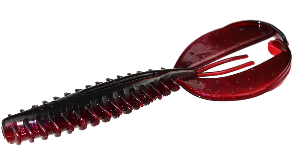 Zoom Z-Craw Jr, 8 Pack, 3.5in, Red Shad, 130029X