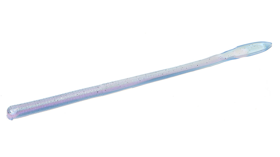 Zoom Z3 Original Finesse Worm, 10 Pack, 6in, Prizm Shad, 131373