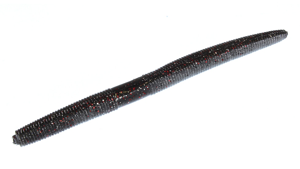 Zoom Zlinky Trick Worm, 10 Pack, 5in, Gun Powder, 138418