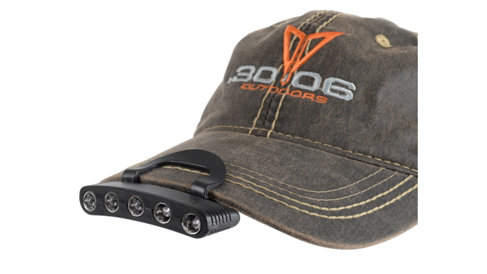 .30-06 Outdoors 30-06 Outdoors Cap Light Brite Trail White Led Black