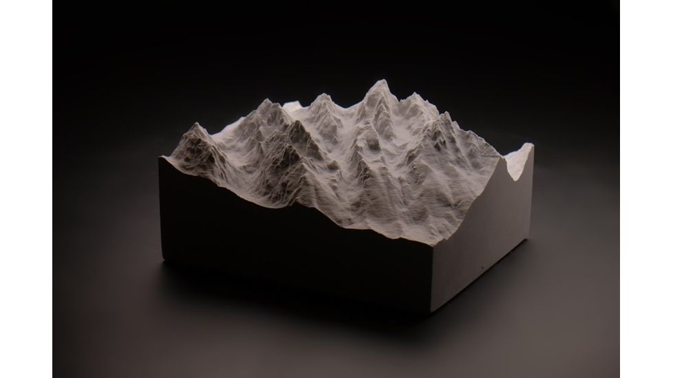 Top of the Tetons-White Stone