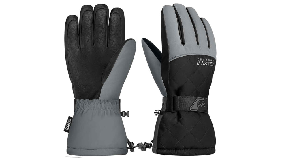 Outdoor Master Womens Ski Gloves 2AAE53F8, womens-ski-gloves-5-fingers