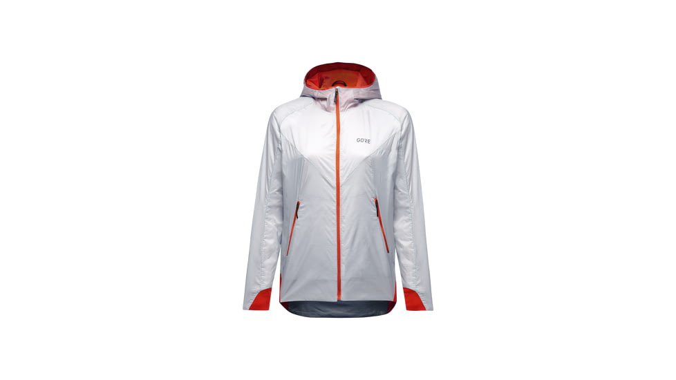 GOREWEAR R5 Womens GORE-TEX INFINIUMTM Insulated Running Jacket in Hibiscus Pink Medium 8-10 Slim fit Windproof 03B7F430, 100666-AK00-40