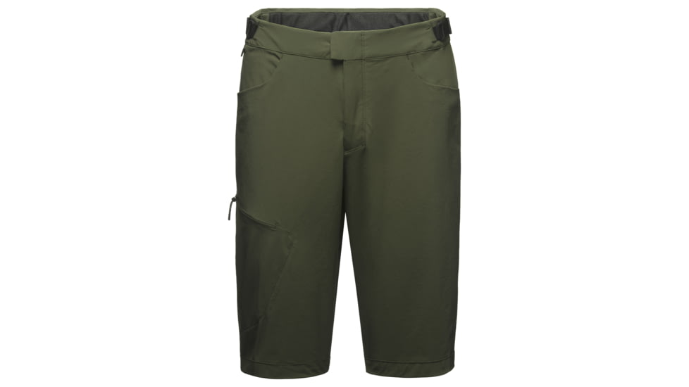 GOREWEAR Explore Cycling Shorts Mens in Utility Green Medium Slim fit 93040A88, 100704-BH00-L