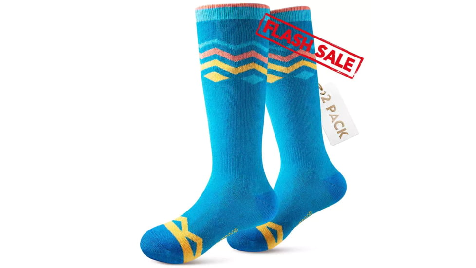 Outdoor Master Kids Ski Socks BE60915D, kid-ski-socks-cotton
