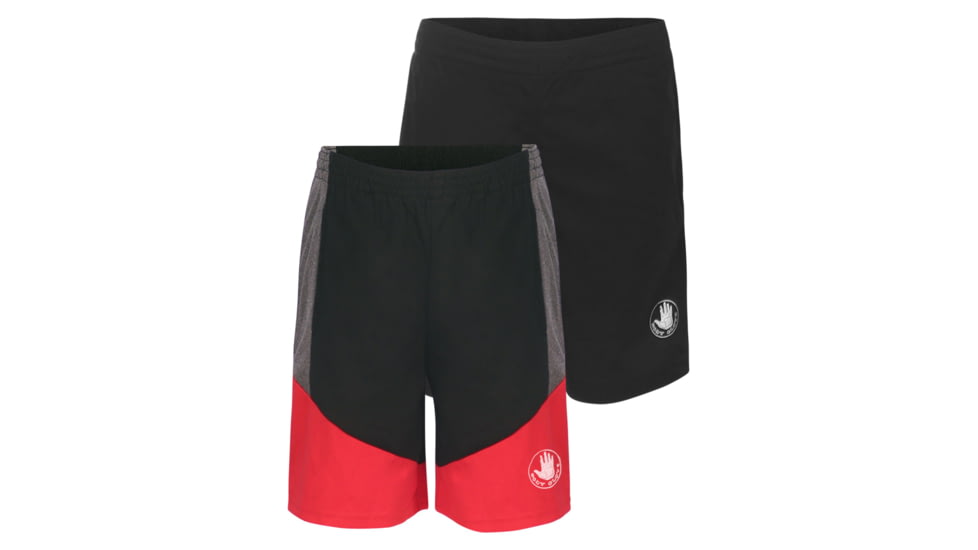 Body Glove Boys Solid and Color-Block Shorts Set 8-18 - Black &amp; Red A4C8D0B2, 1012, Black &amp; Red, 8955BGS31-A-1012
