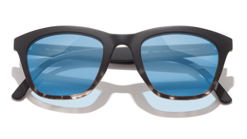 Sunski Manresa Lens Kit D576AC79, Black Tortoise Slate, KIT-MR-BTS