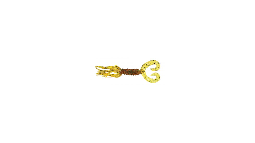 Big Bite Baits Double Tail Skirted Grub F291A260, DTSG5