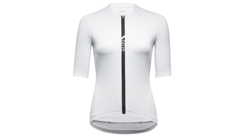 GOREWEAR Torrent Cycling Jersey Womens in White 2XS Form fit 4C0C059D, 100968-0100-34