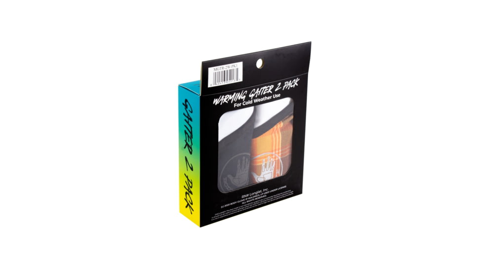 Body Glove 2-Pack Mens Warming Gaiter Face Masks - Black/Orange/Brown 9D97B039, One Size, Black/Orange/Brown, MGTR-2W-PK1