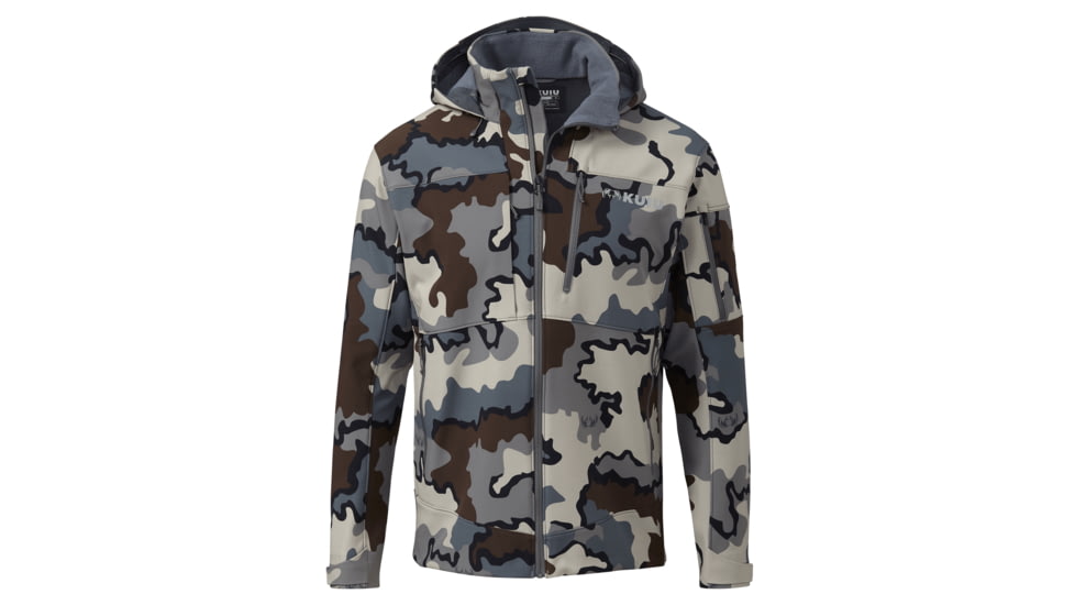 KUIU Guide PRO Hooded Hunting Jacket in Vias Size 4XL 148EEB5B, Vias, 4XL, Nylon, Adult, Male, 7607143170206