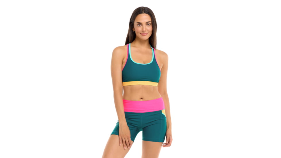 Body Glove Vibration Equalizer Sports Bra - Kingfisher 51710455, XS, Kingfisher, 39-619706-Kingfisher-XS
