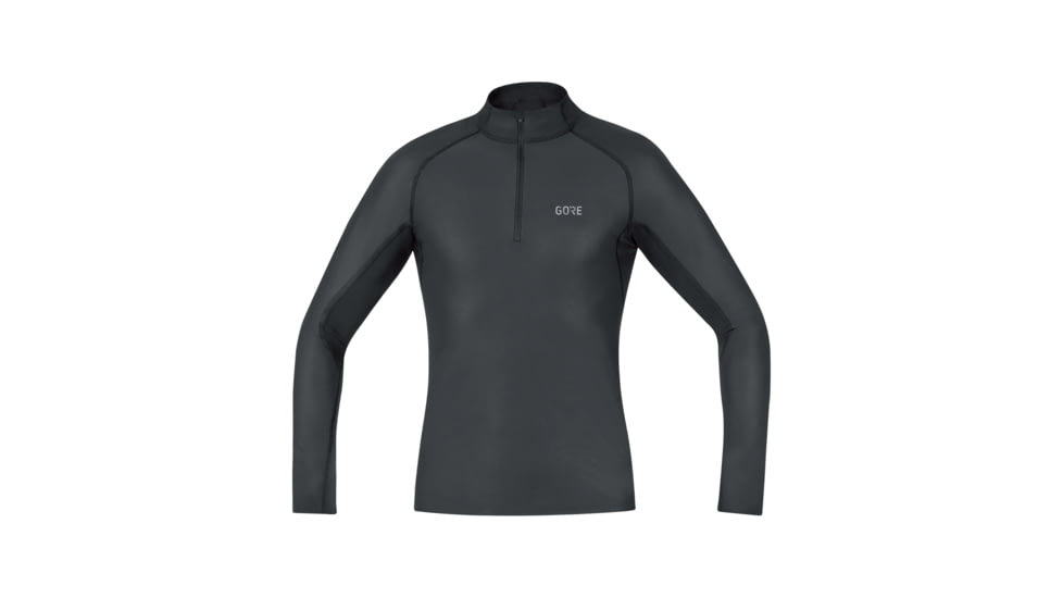 GOREWEAR Mens M WINDSTOPPERR Base Layer Thermo Turtleneck in Black Medium Slim fit B46C650D, 100325-9900-L