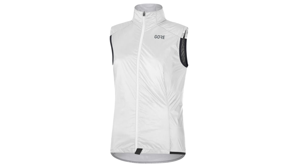 GOREWEAR Ambient Cycling Vest Womens in White Small 4-6 Form fit Windproof D0EF1055, 100735-0100-38