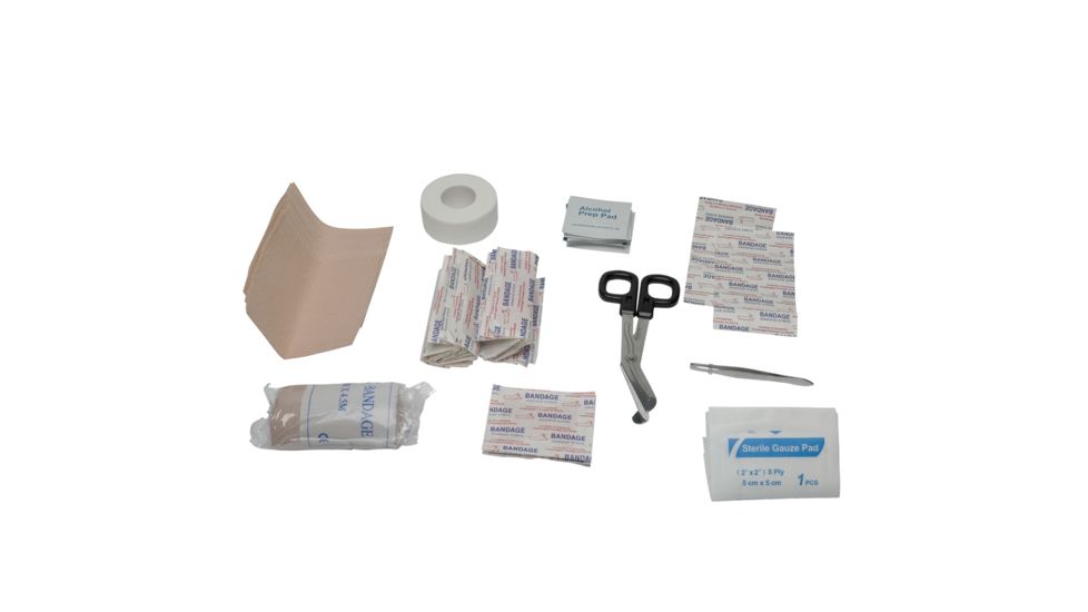 12 Survivors Ultralight Mini First Aid Kit, Red TS42004R