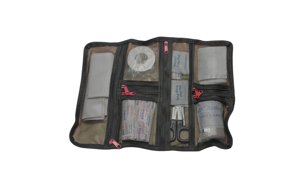 12 Survivors Ultralight Mini First Aid Kit, Red TS42004R