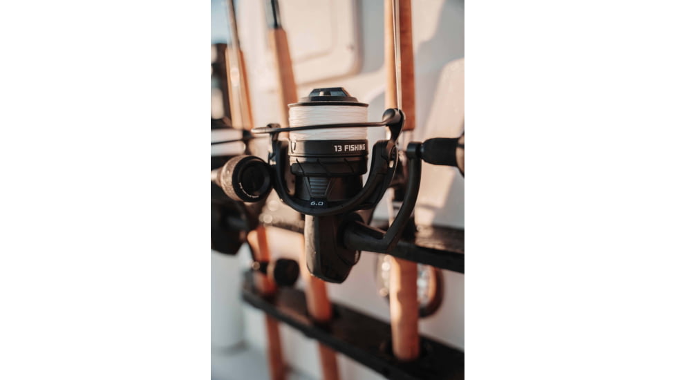 Rapala AL13 Spinning Reel 5.2:1 Power Ratio, Salt, Black, 3, AL13-5.2-3.0