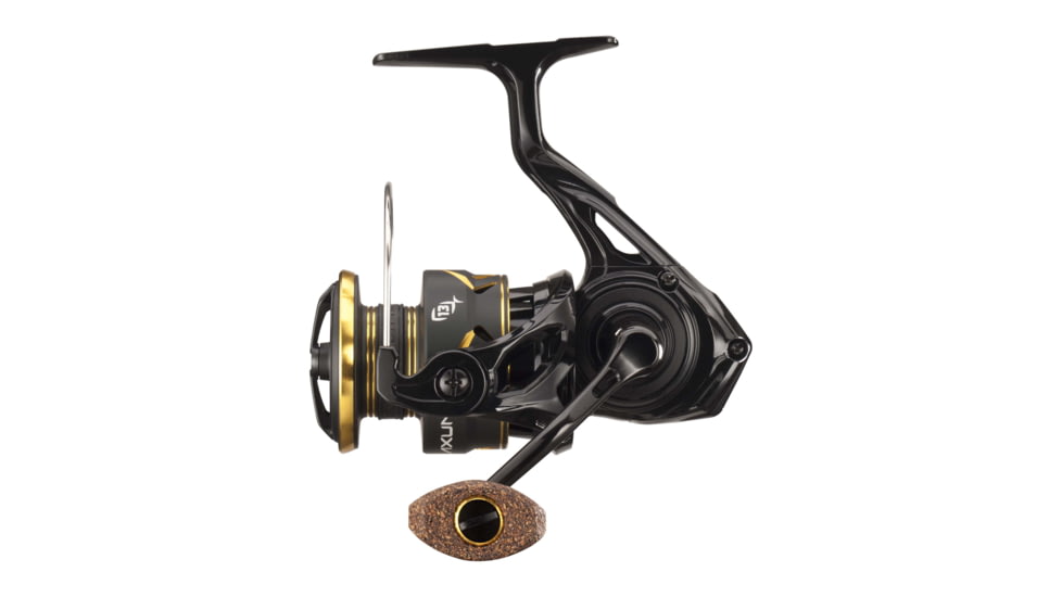 Rapala Axum Spinning Reel 6.2:1 Gear Ratio, Salt, Fresh, Black, 3, AX-6.2-3.0