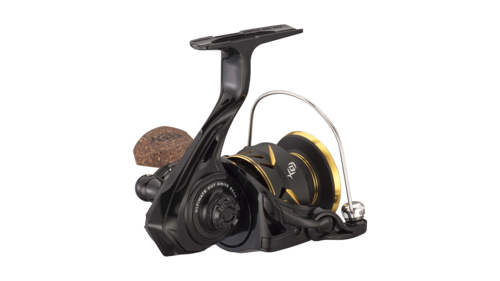 Rapala Axum Spinning Reel 6.2:1 Gear Ratio, Salt, Fresh, Black, 3, AX-6.2-3.0