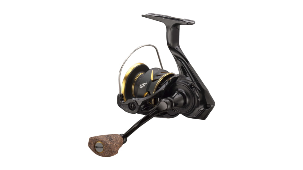 Rapala Axum Spinning Reel 6.2:1 Gear Ratio, Salt, Fresh, Black, 3, AX-6.2-3.0
