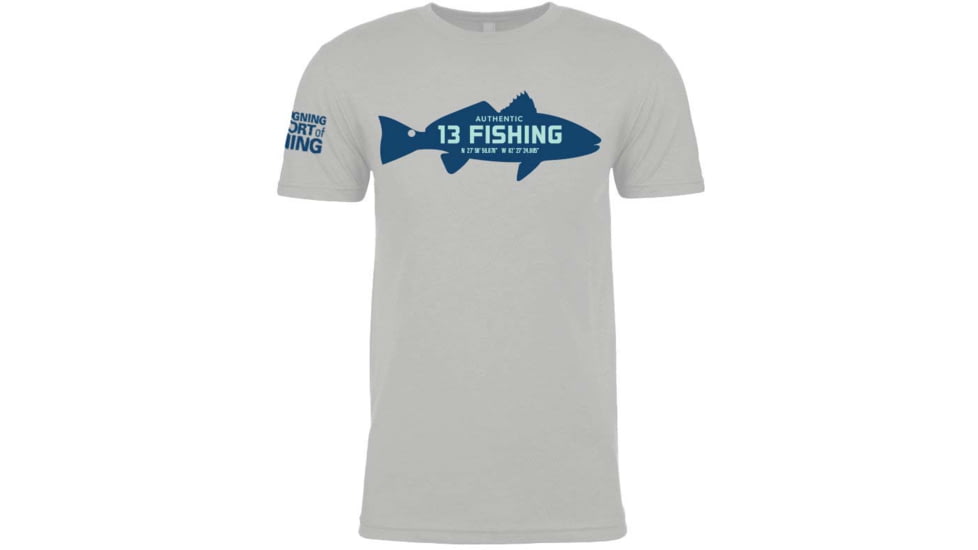 Rapala Belly Scratcher Lifestyle Logo T-Shirts - Men's, 2XL, GrayBlue/Red, SSS7-XXL